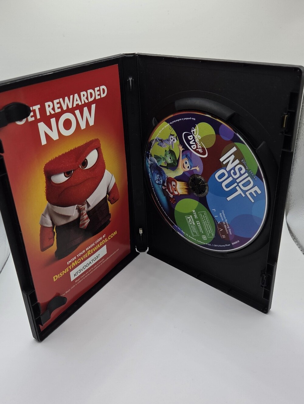 Disney Pixar Inside Out DVD 2015 Family Animated Movie - Picture 3 of 4